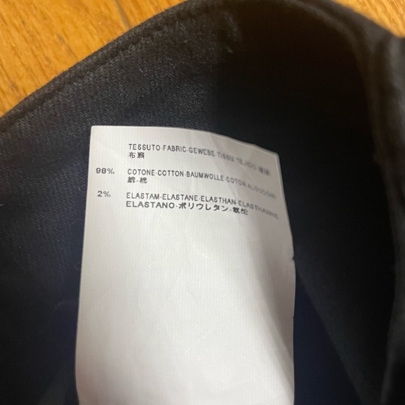 Balenciaga Vintage Black Skinny Jeans Size 0/2 - Picture 6 of 7